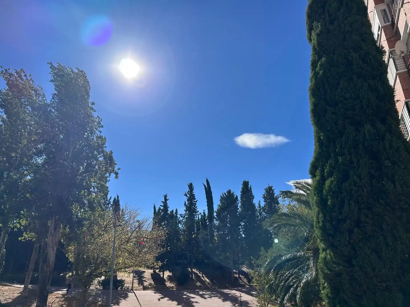 Vista exterior de Piso en venta en Guadalajara con Aire acondicionado, Parquet y Trastero