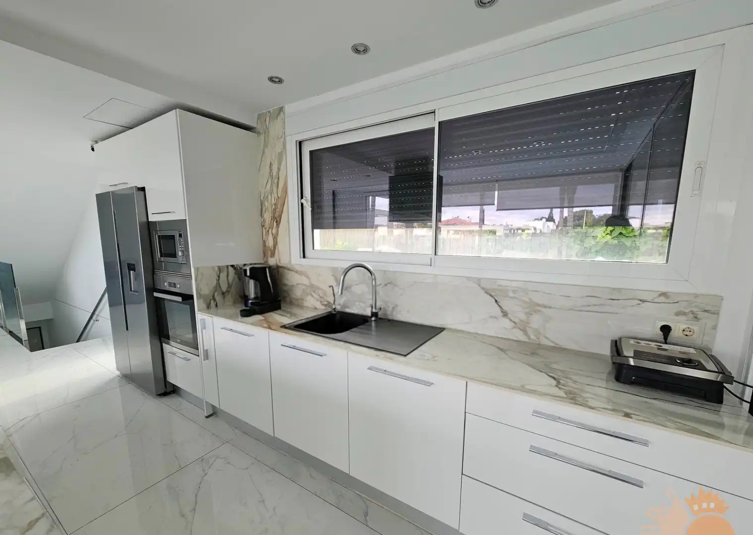Cocina de Casa o chalet en venta en Molina de Segura con Aire acondicionado, Jardín privado y Terraza
