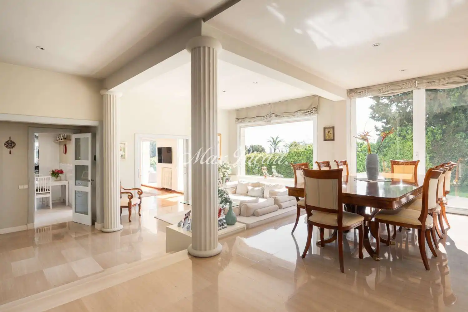 Living room of Houses for rent in Barcelona  with Air Conditioner, Heating and Terrace