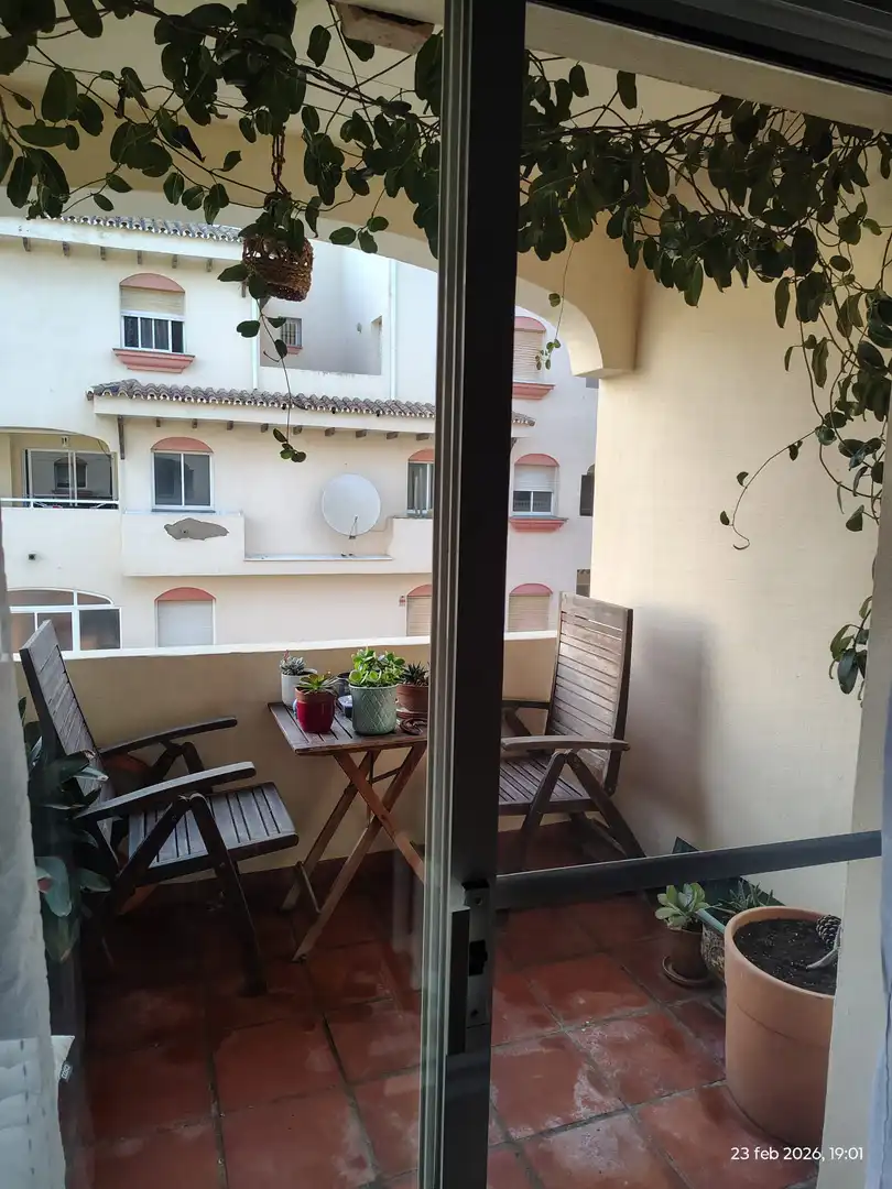 Terrassa de Apartament en venda en Estepona amb Aire condicionat, Terrassa i Piscina