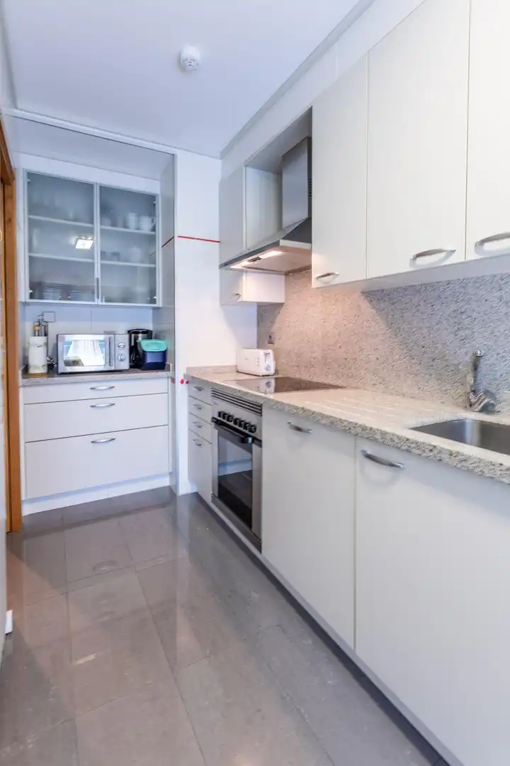 Küche von Wohnung zum Verkauf in Sada (A Coruña) mit Privatgarten, Terrasse und Abstellraum