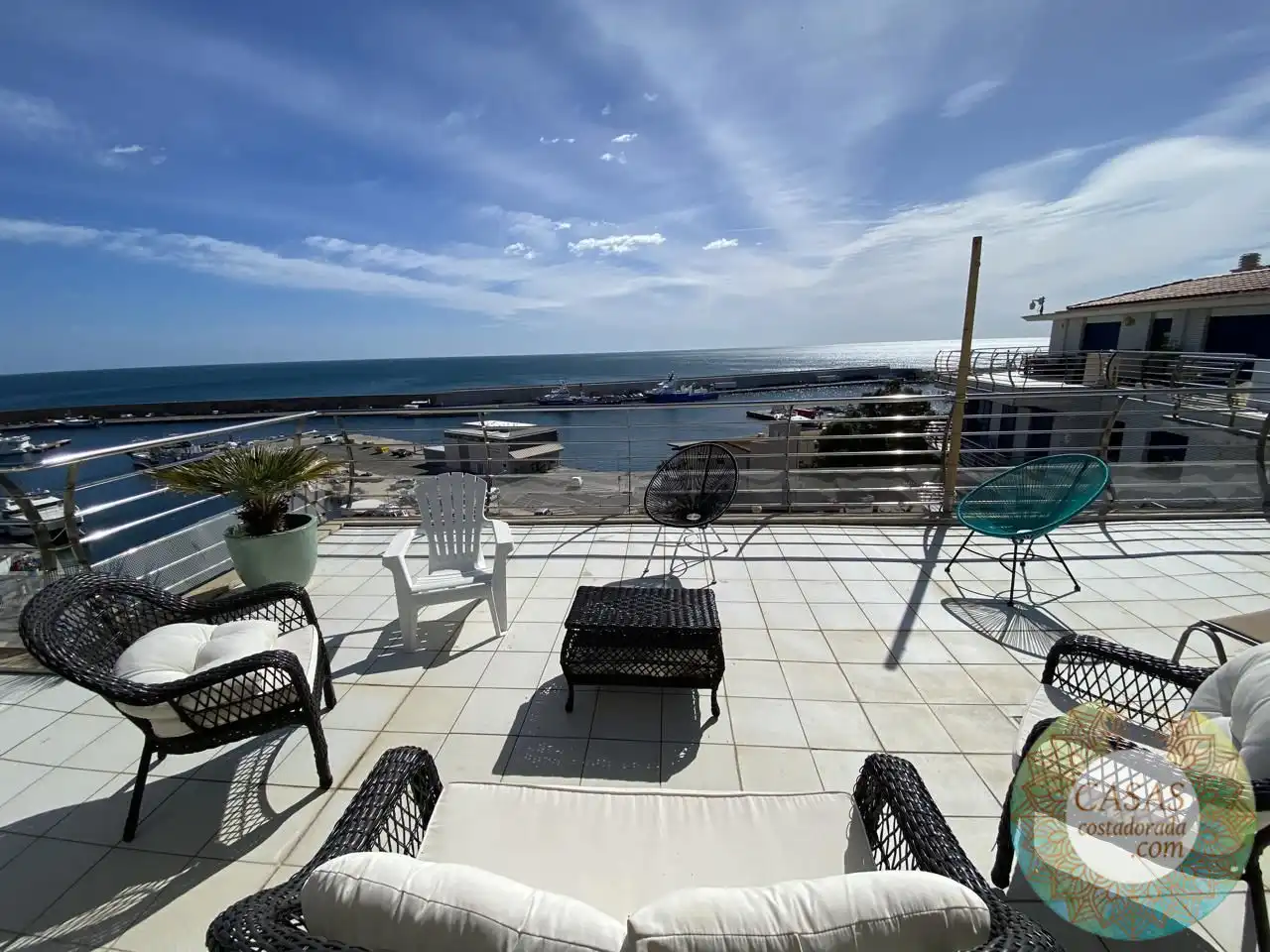 Terrasse von Dachboden zum Verkauf in L'Ametlla de Mar  mit Klimaanlage und Abstellraum