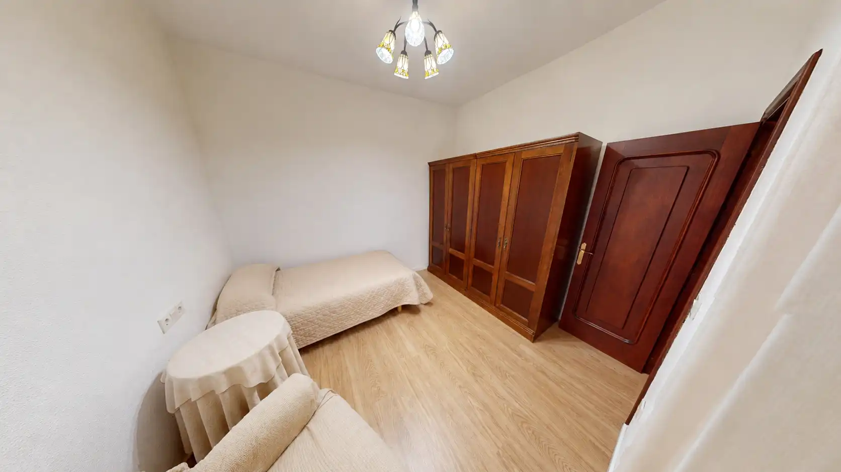 Schlafzimmer von Wohnung zur Miete in Alicante / Alacant mit Klimaanlage, Möbliert und Waschmaschine