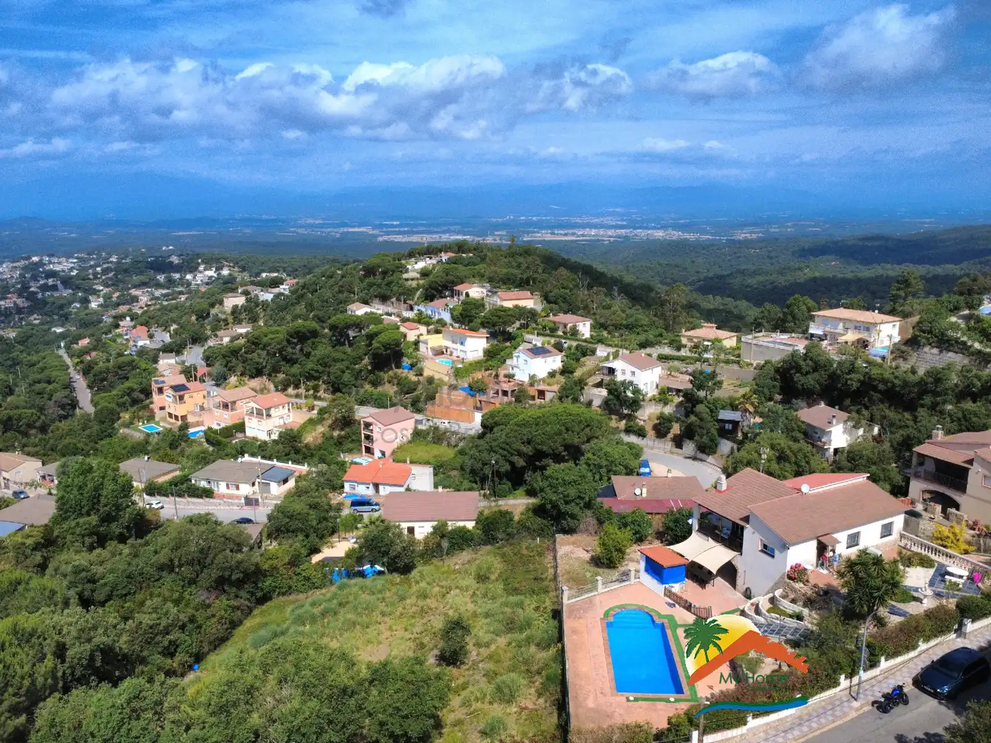 Vista exterior de Casa o xalet en venda en Vidreres amb Calefacció, Jardí privat i Terrassa