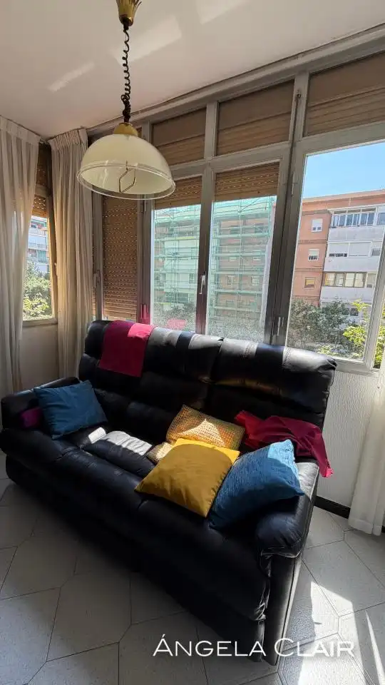 Living room of Flat for sale in Barcelona  with Terrace and Balcony