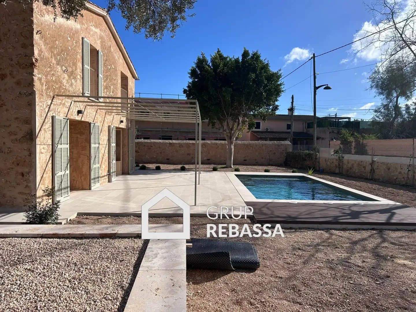 Vista exterior de Casa o xalet en venda en Marratxí amb Aire condicionat, Jardí privat i Terrassa