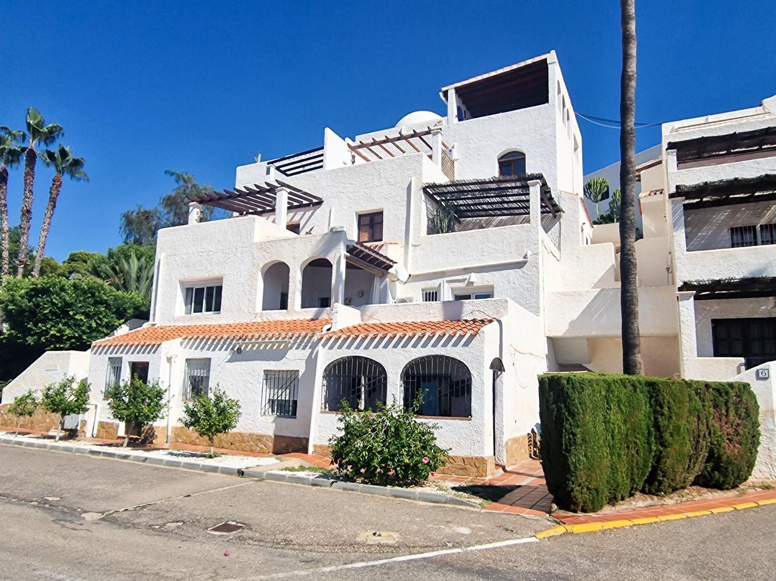 Vista exterior de Apartament en venda en Mojácar amb Aire condicionat, Terrassa i Moblat