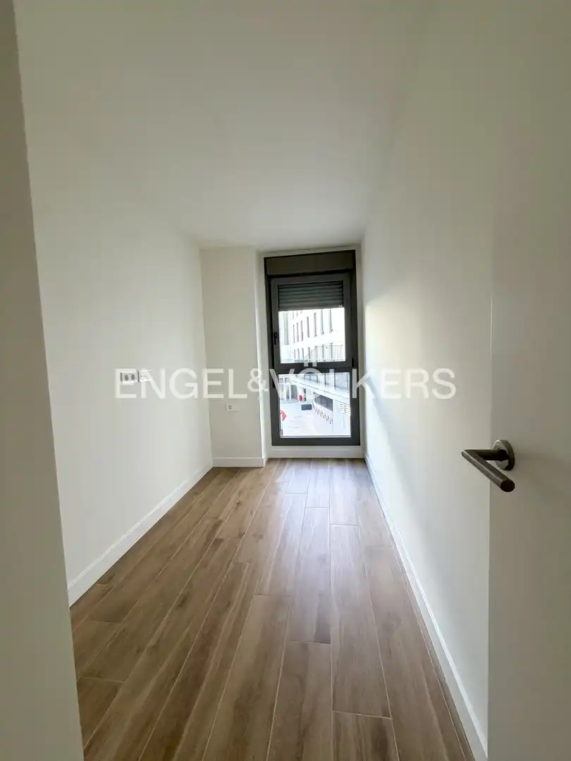 Balcony of Flat for rent in Valencia  with Air Conditioner, Heating and Private garden