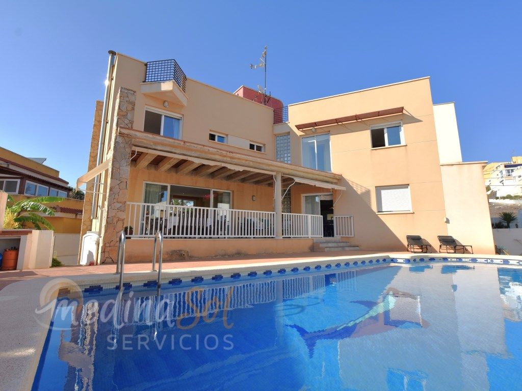 Exterior view of House or chalet for sale in Cartagena  with Air Conditioner, Terrace and Swimming Pool
