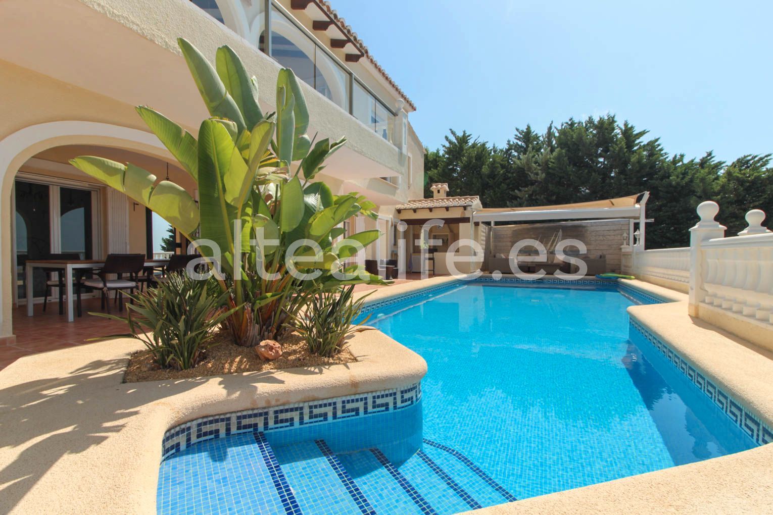 Garden of House or chalet for sale in Altea  with Air Conditioner, Heating and Private garden