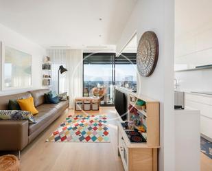 Living room of Flat for sale in Fraga  with Air Conditioner, Heating and Terrace