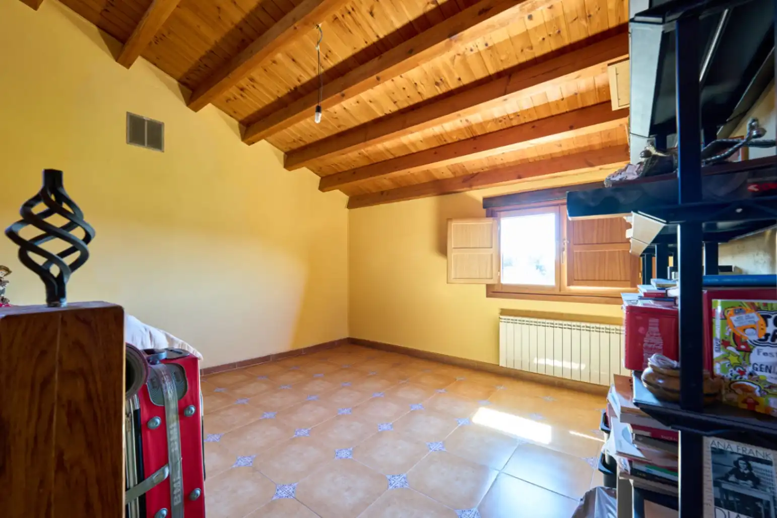 Sala de estar de Finca rústica en venta en L'Ametlla del Vallès con Calefacción, Terraza y Trastero