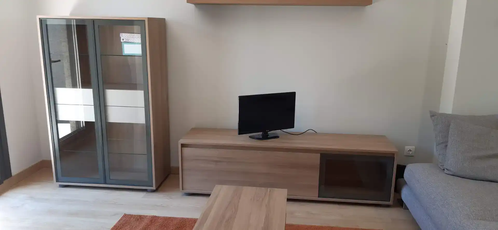 Sala d'estar de Àtic en venda en Pontevedra Capital  amb Aire condicionat