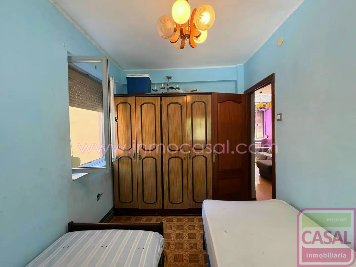 Bedroom of Flat for sale in Mieres (Asturias)  with Heating, Storage room and Furnished