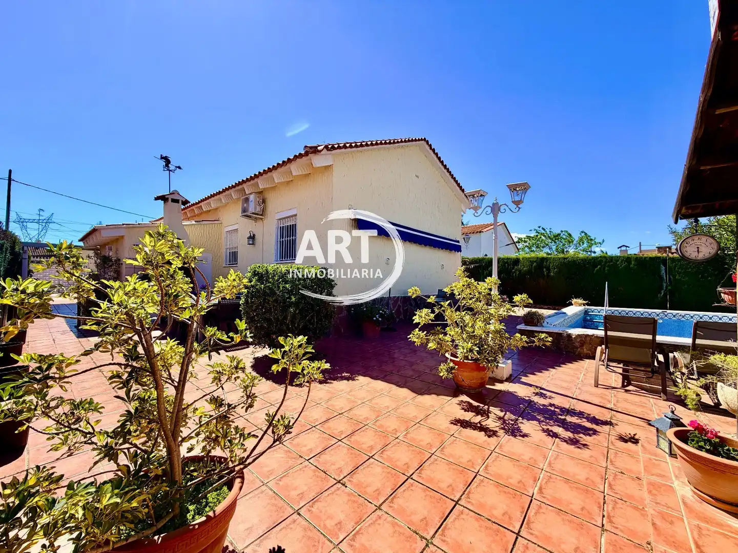 Garden of Houses for sale in L'Eliana  with Air Conditioner, Heating and Private garden
