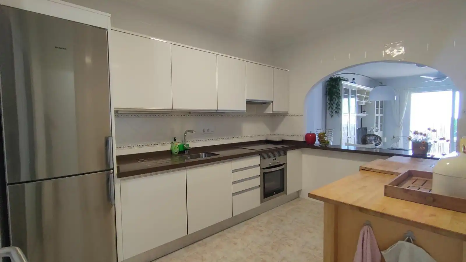 Cocina de Planta baja en venta en Pulpí con Aire acondicionado, Jardín privado y Terraza