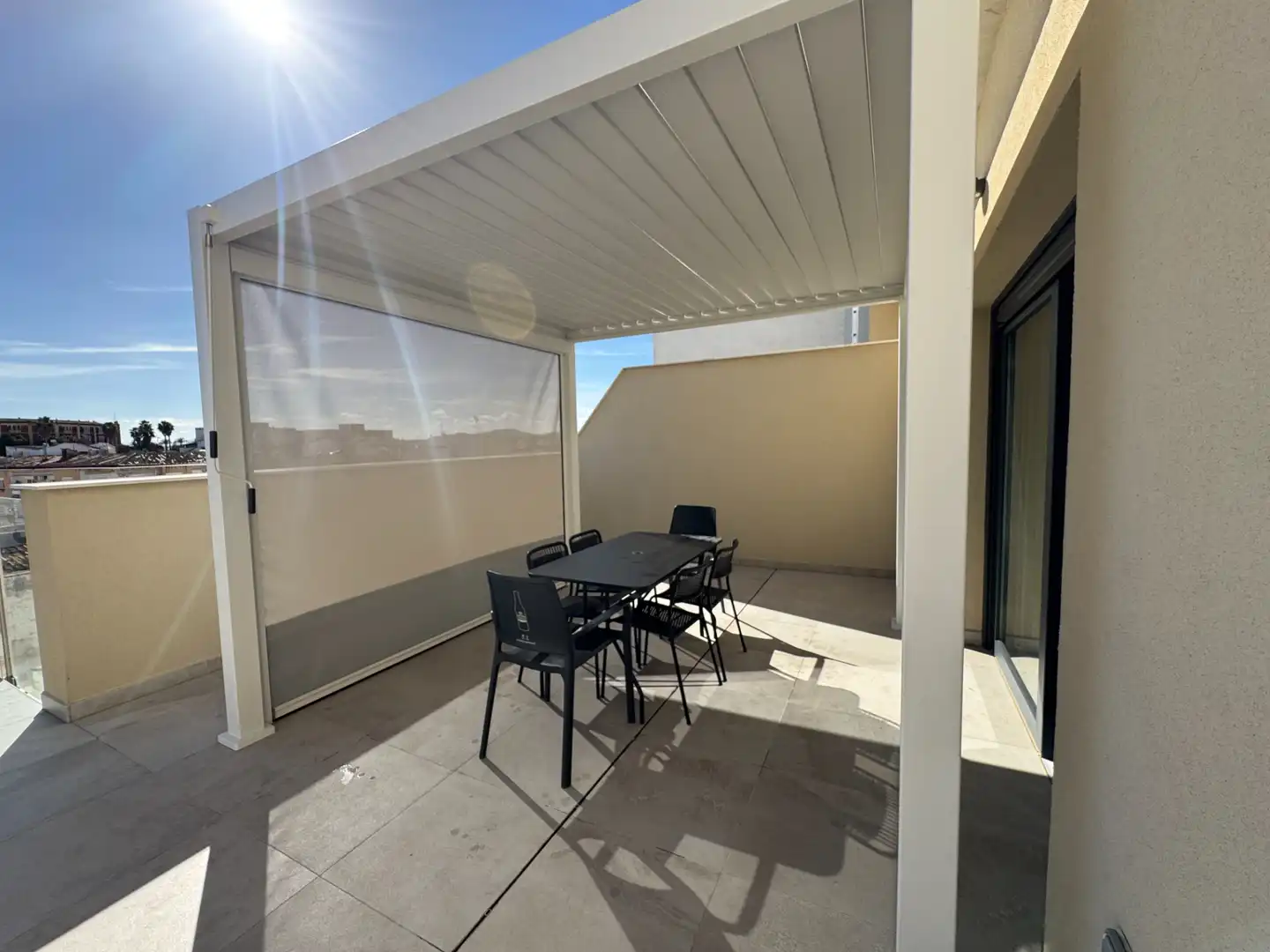 Terrasse von Dachboden zur Miete in Mérida mit Klimaanlage, Heizung und Terrasse