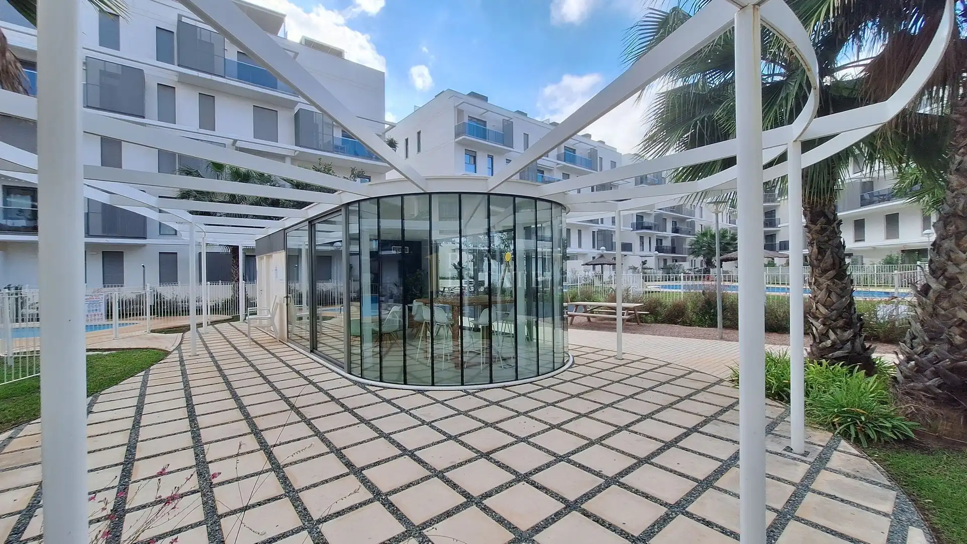 Terrace of Flat for sale in El Montgó