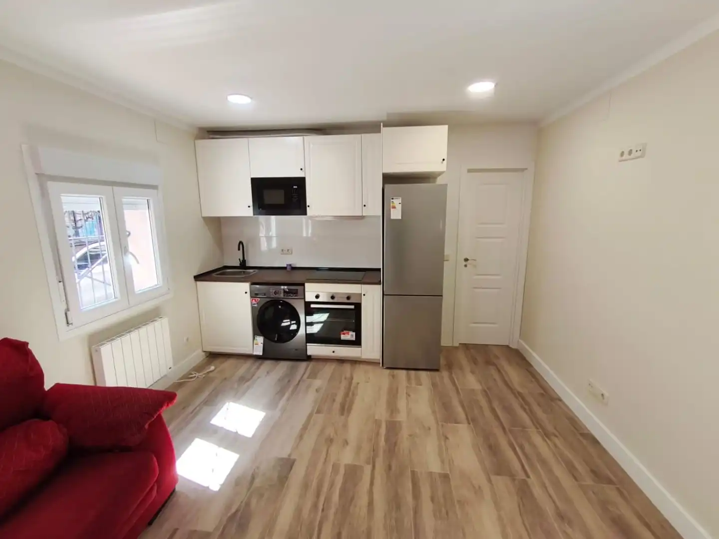 Kitchen of Flat for rent in Madrid  with Heating and Furnished