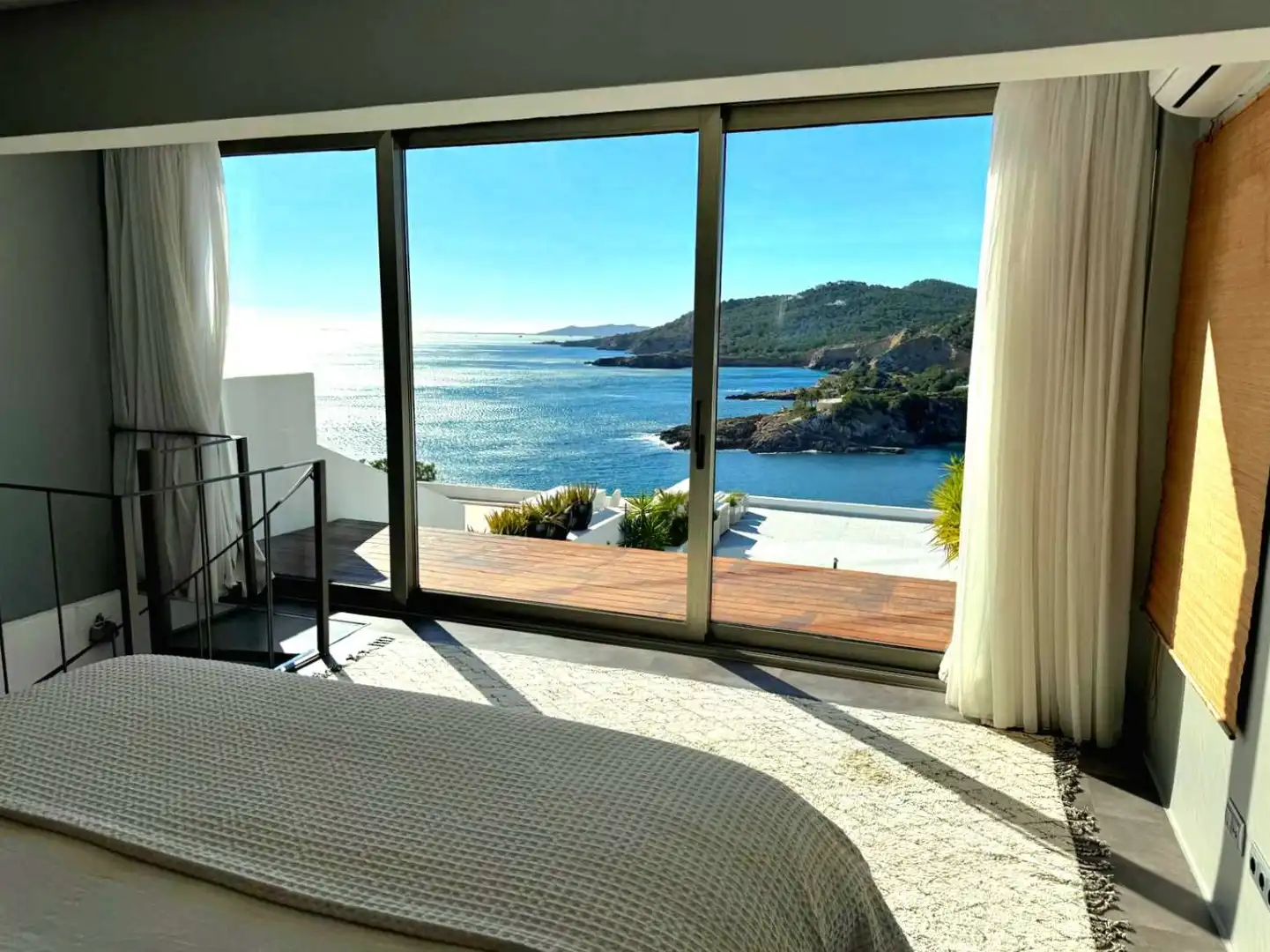 Bedroom of Duplexes for rent in Santa Eulària des Riu  with Air Conditioner, Heating and Terrace
