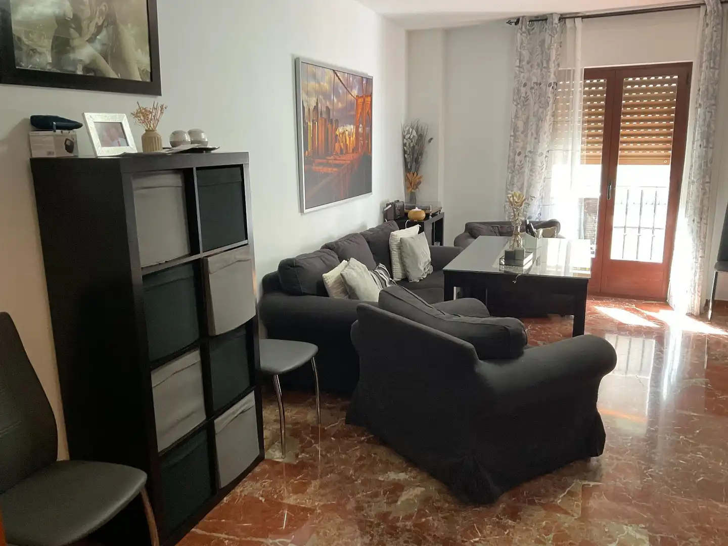 Sala de estar de Piso en venta en Antequera con Aire acondicionado