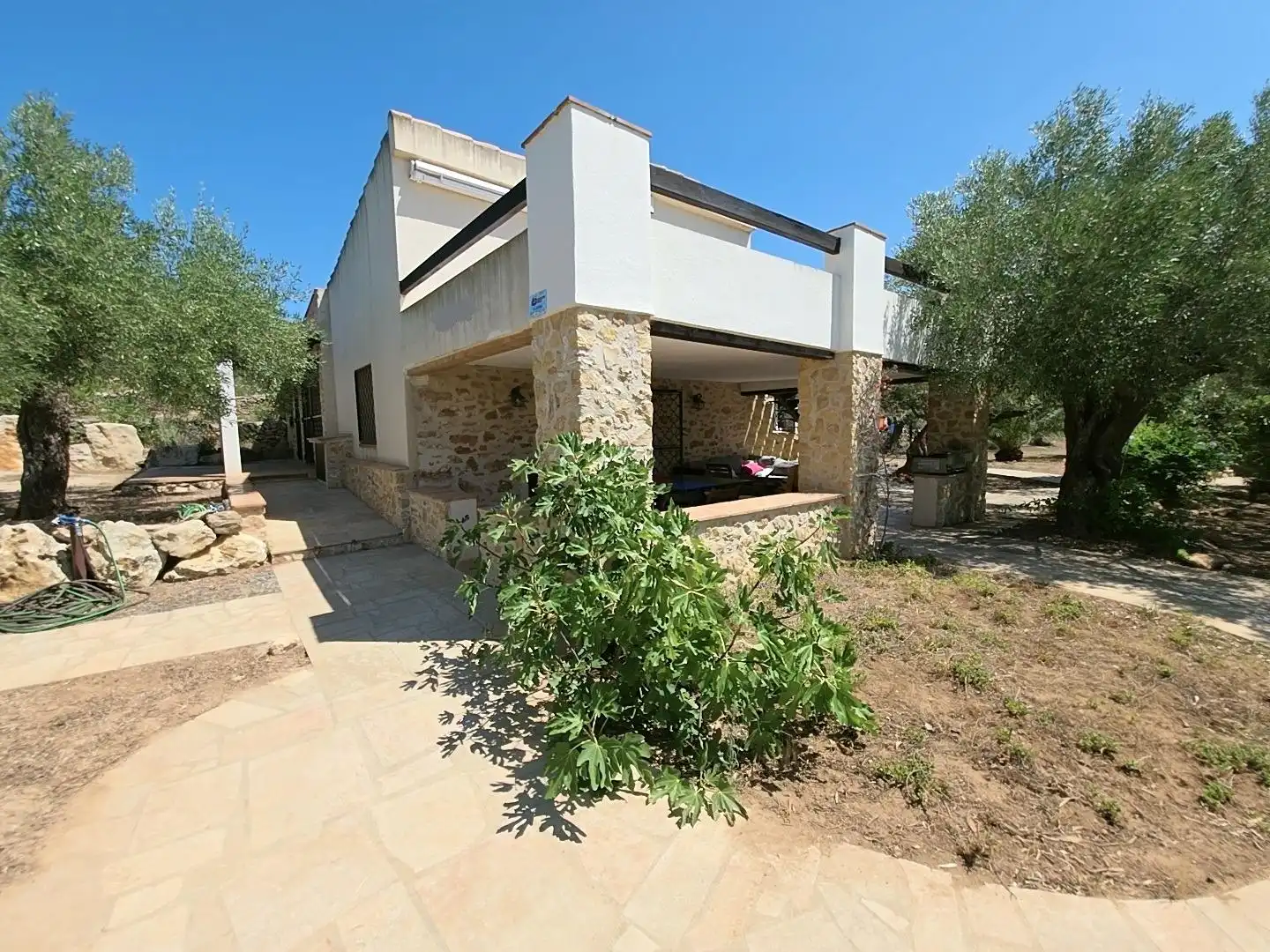 Garten von Country house zum Verkauf in L'Ametlla de Mar  mit Privatgarten, Terrasse und Schwimmbad