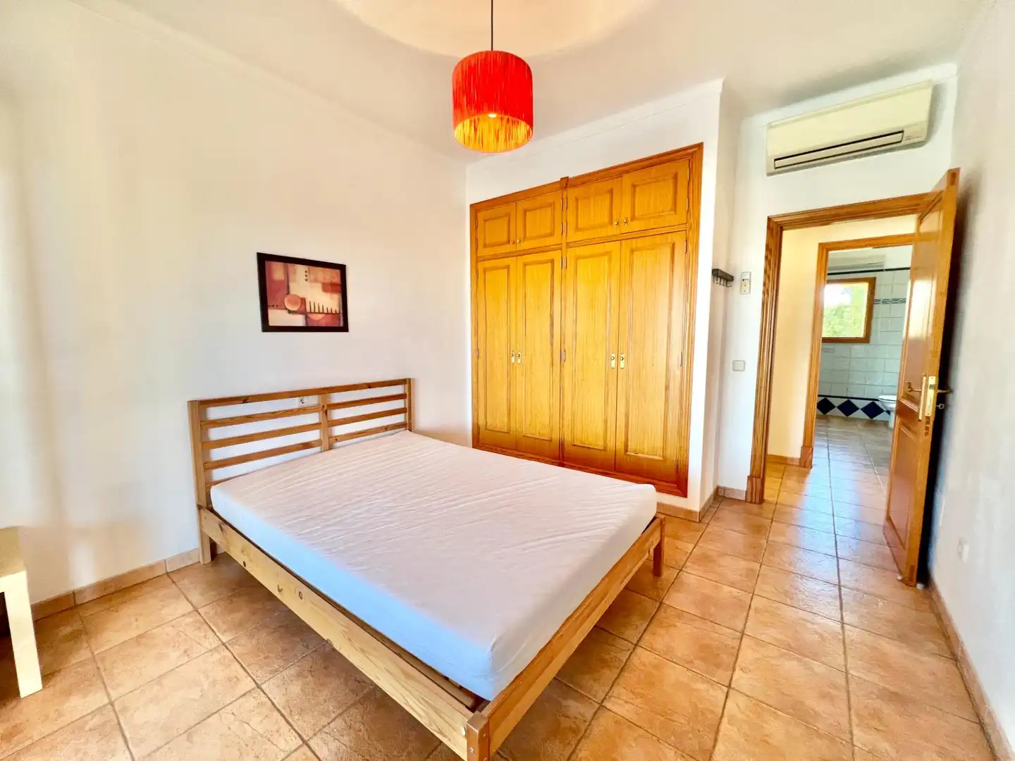 Habitación de Finca rústica de alquiler en Campos con Aire acondicionado, Calefacción y Jardín privado