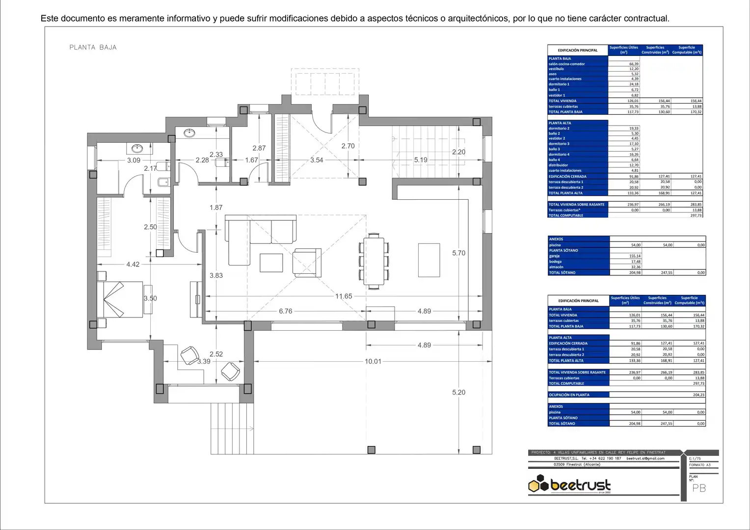 Casa o chalet en venta en Finestrat con Aire acondicionado, Calefacción y Jardín privado