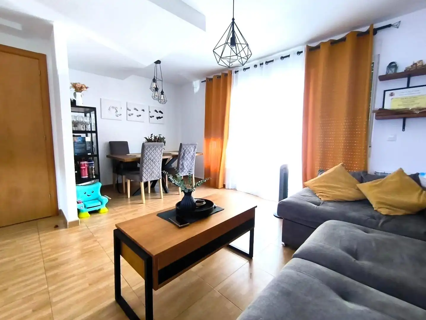 Sala de estar de Casa o chalet en venta en Santa María de Cayón con Calefacción, Jardín privado y Terraza