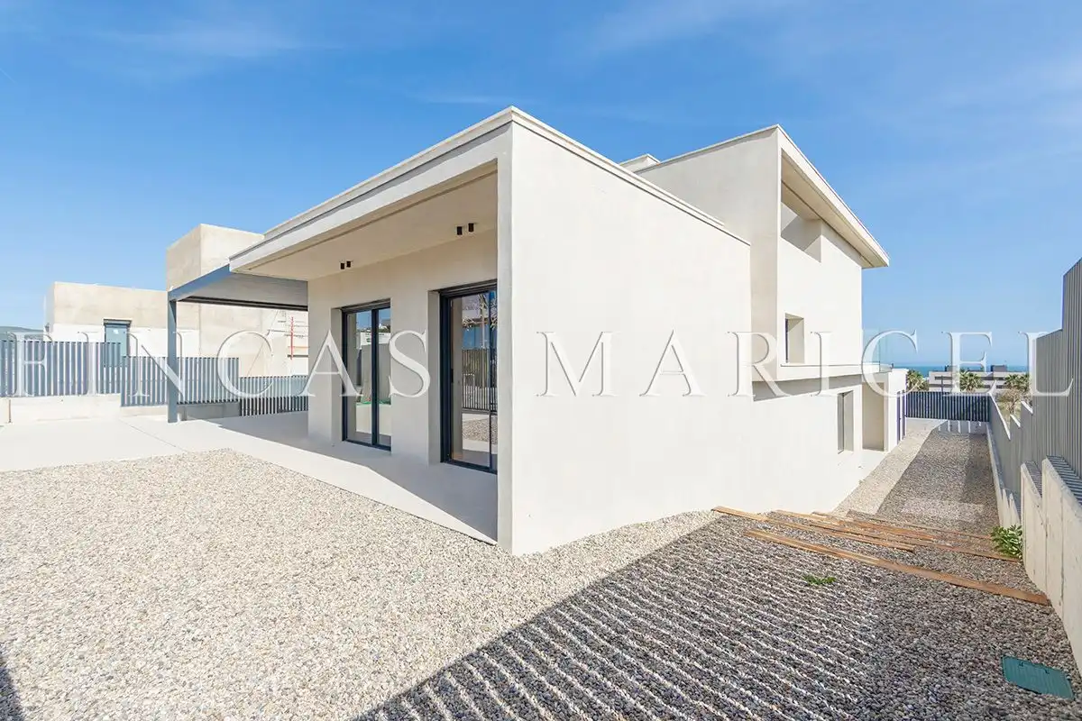 Exterior view of Houses for sale in Sitges  with Air Conditioner, Heating and Private garden
