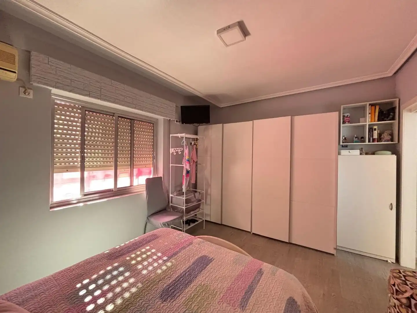Bedroom of Flat for sale in Cáceres  with Air Conditioner, Terrace and Furnished
