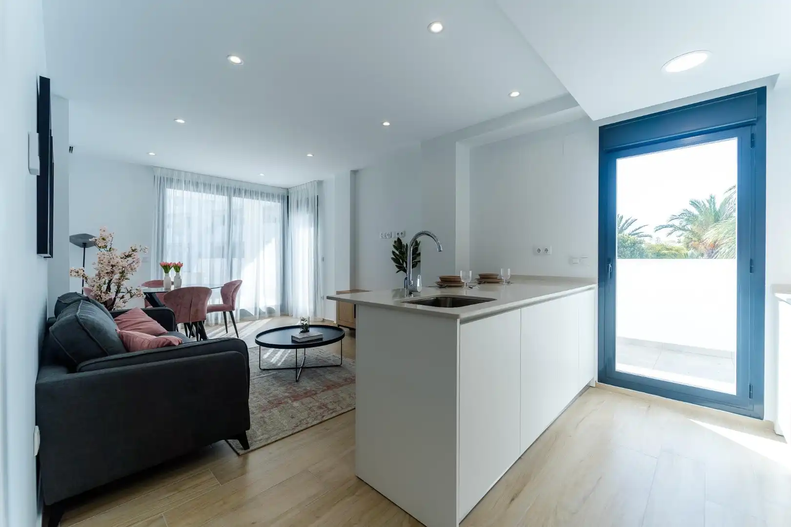 Wohnzimmer von Wohnungen zum Verkauf in Torre-Pacheco mit Heizung, Privatgarten und Terrasse