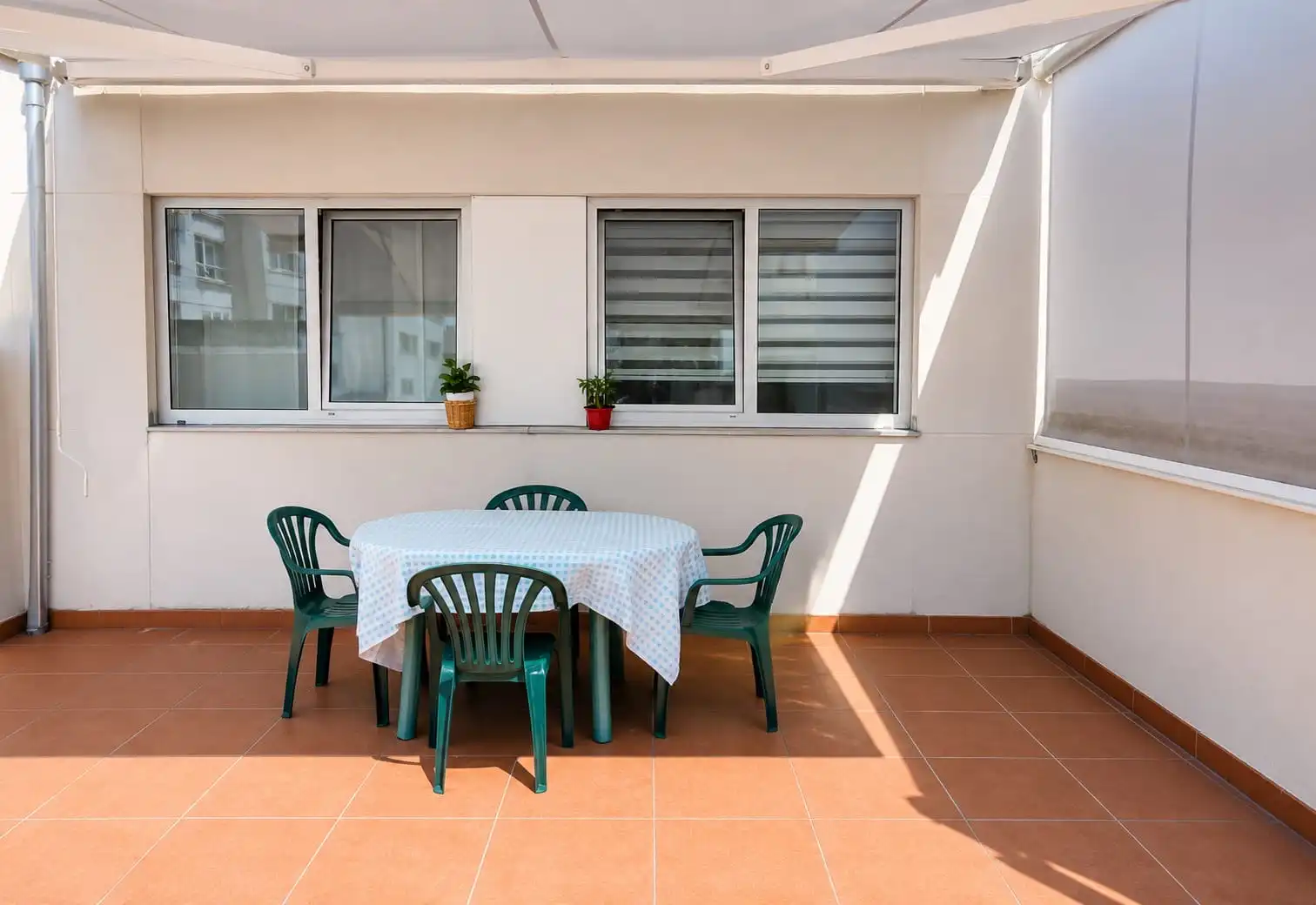 Terrace of Flat for sale in A Coruña Capital   with Heating, Parquet flooring and Terrace