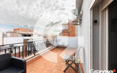 Balcony of Attic for sale in L'Hospitalet de Llobregat  with Air Conditioner, Heating and Terrace