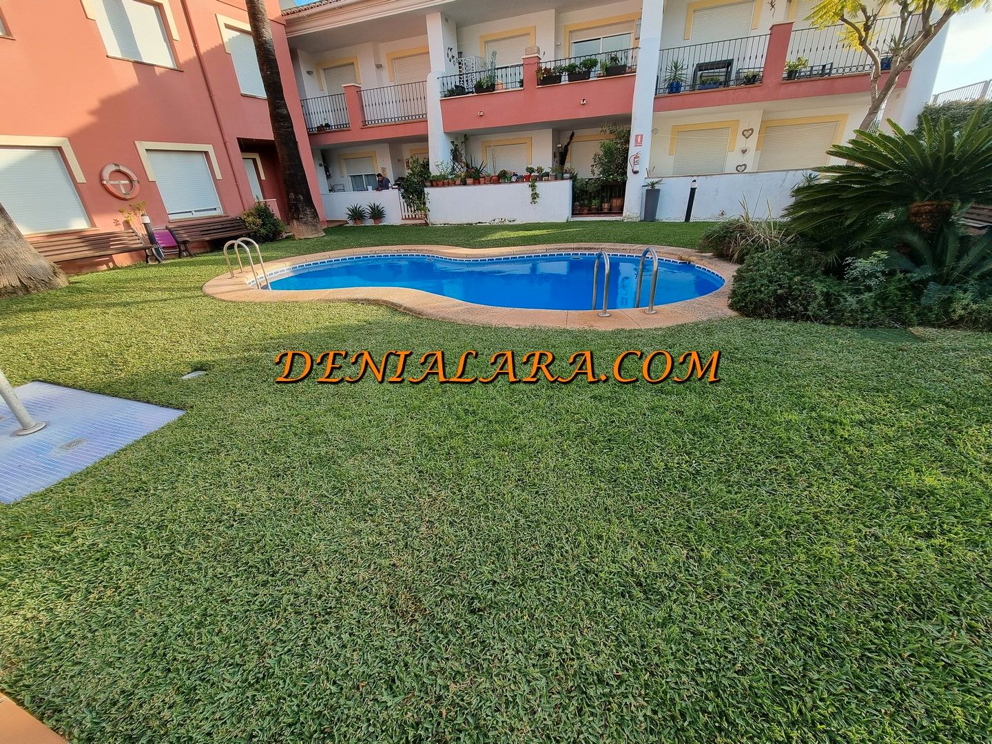 Garden of Apartment for sale in Dénia  with Air Conditioner, Terrace and Community pool