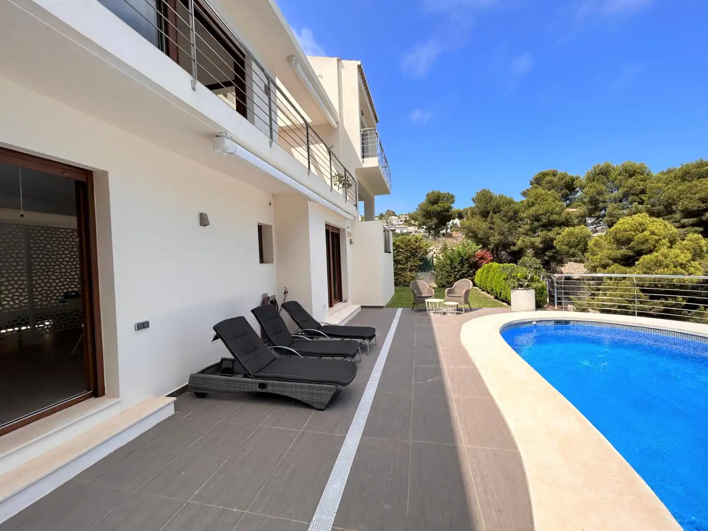 Terraza de Casa o chalet en venta en Jávea / Xàbia con Aire acondicionado, Calefacción y Jardín privado