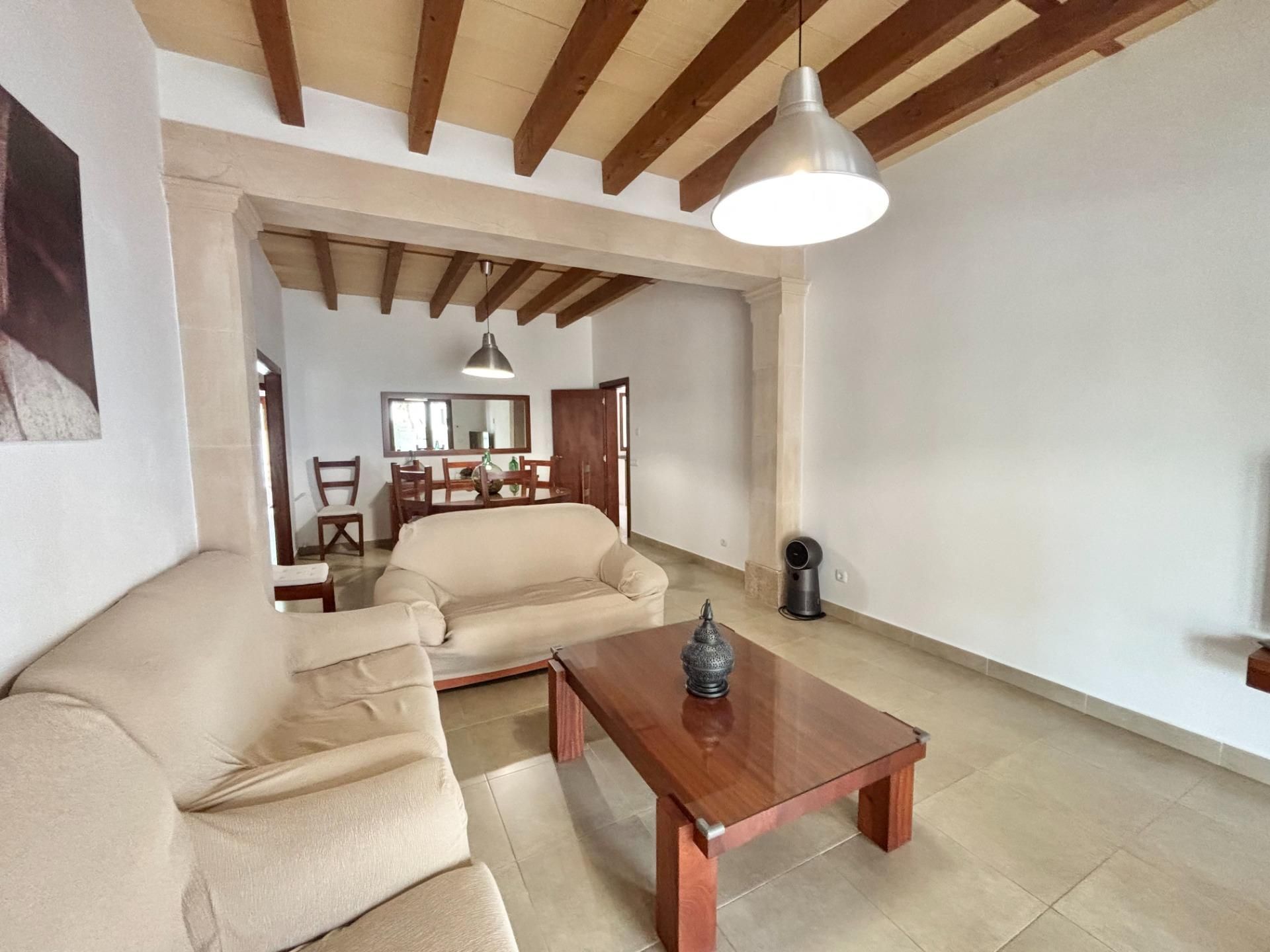 Living room of Single-family semi-detached for sale in Llucmajor  with Terrace and Swimming Pool