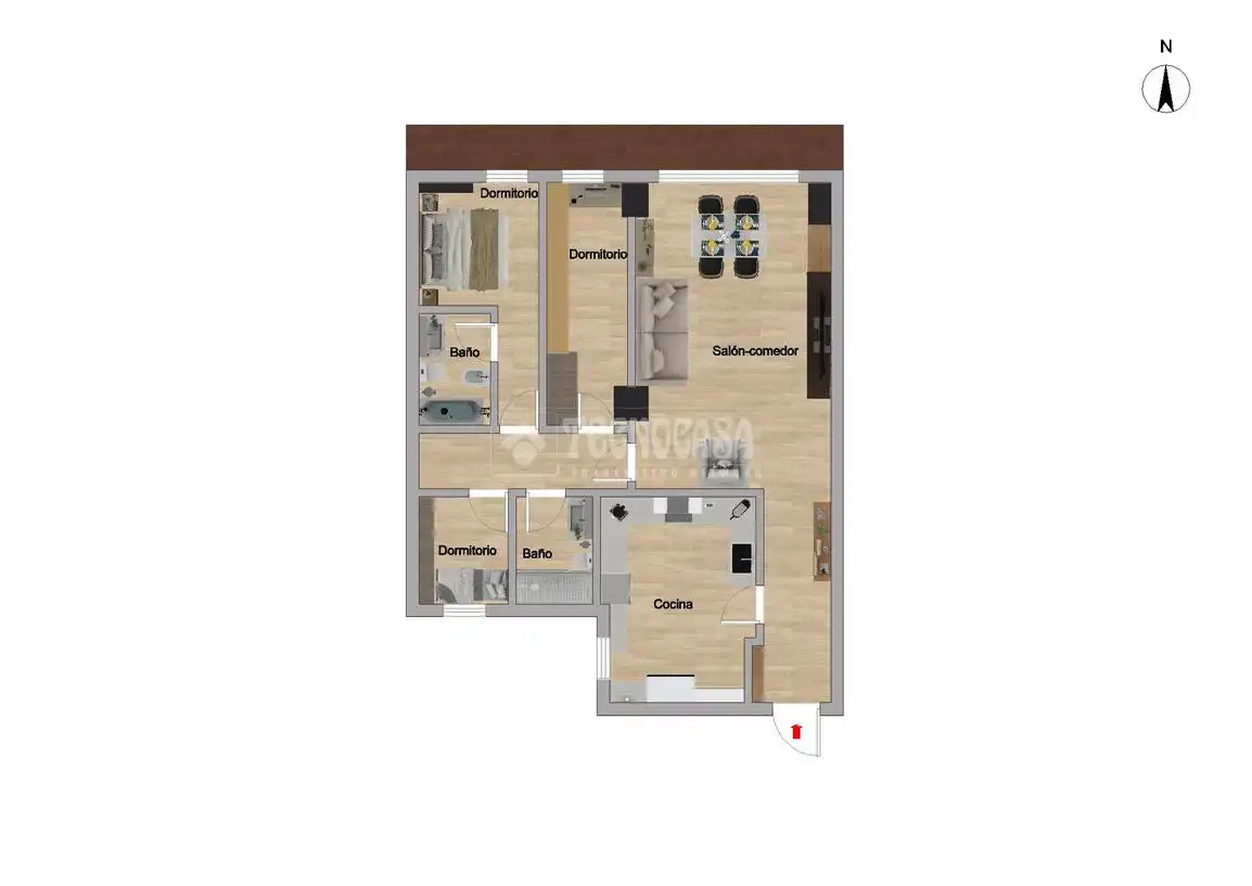 Piso en venta en L'Hospitalet de Llobregat con Aire acondicionado, Calefacción y Balcón