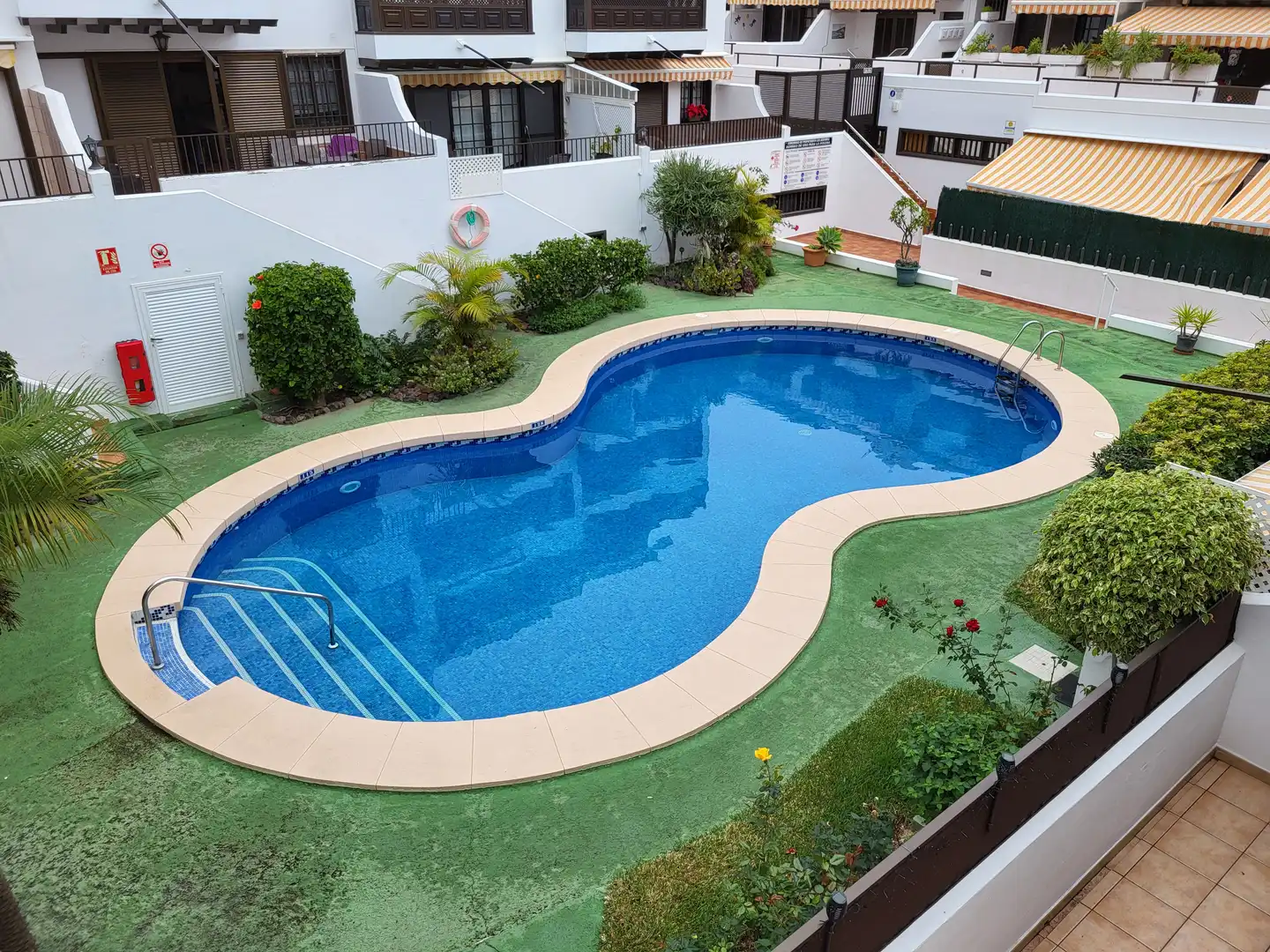 Piscina de Apartament en venda en Puerto de la Cruz amb Piscina, Moblat i Balcó