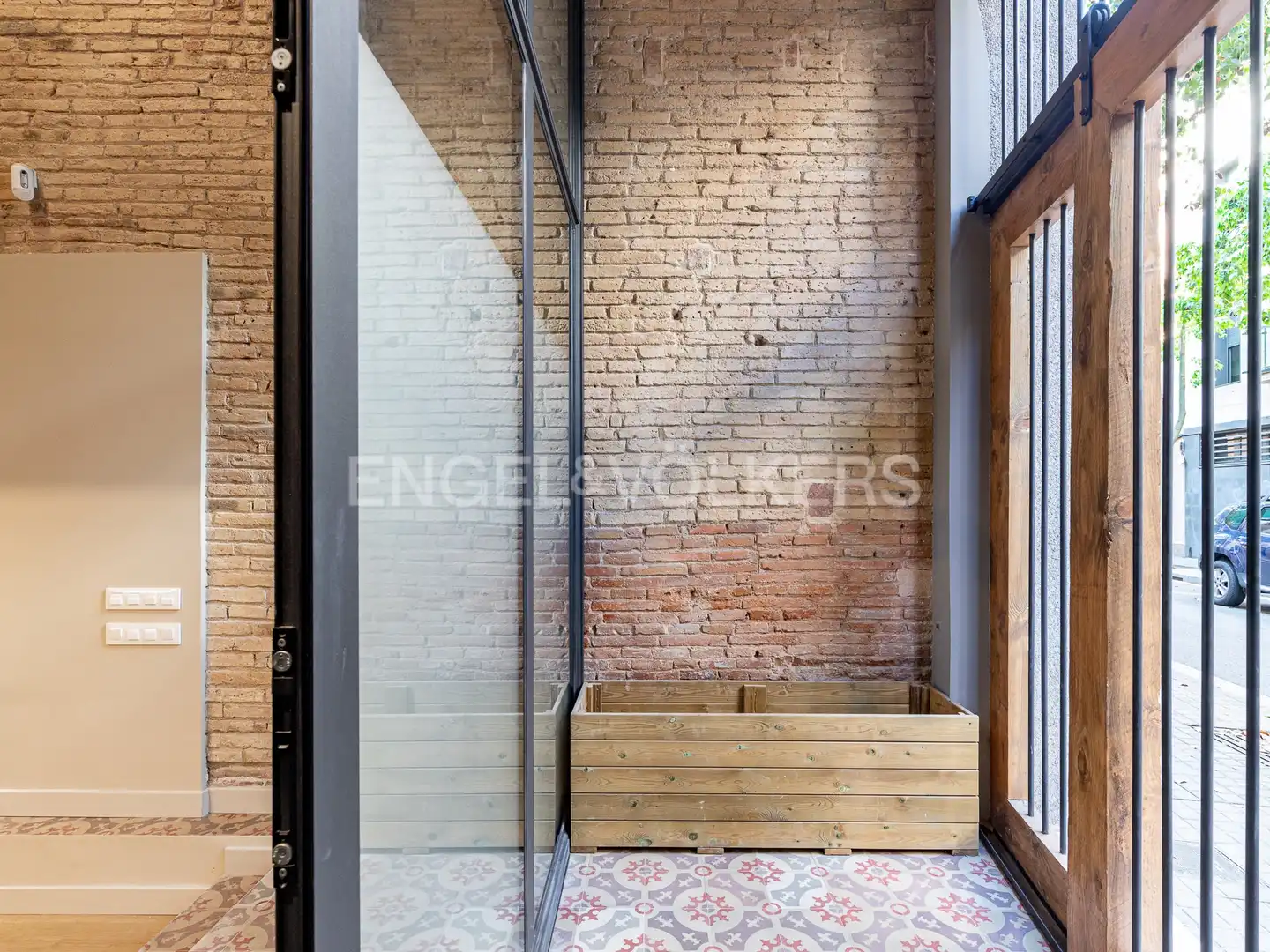 Terraza de Piso de alquiler en Barcelona con Aire acondicionado, Calefacción y Parquet