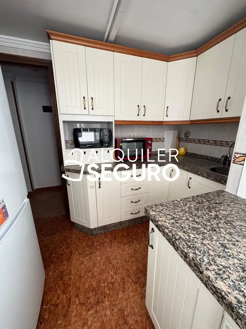 Kitchen of Flat for rent in Málaga  with Furnished