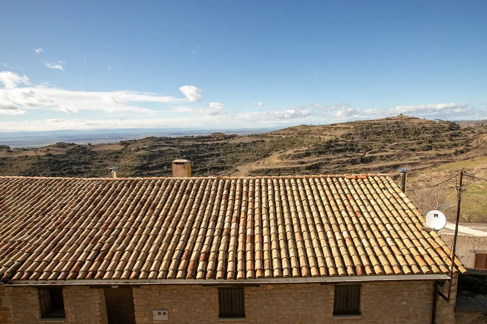 Exterior view of Country homes for sale in Ujué / Uxue  with Heating, Storage room and Furnished