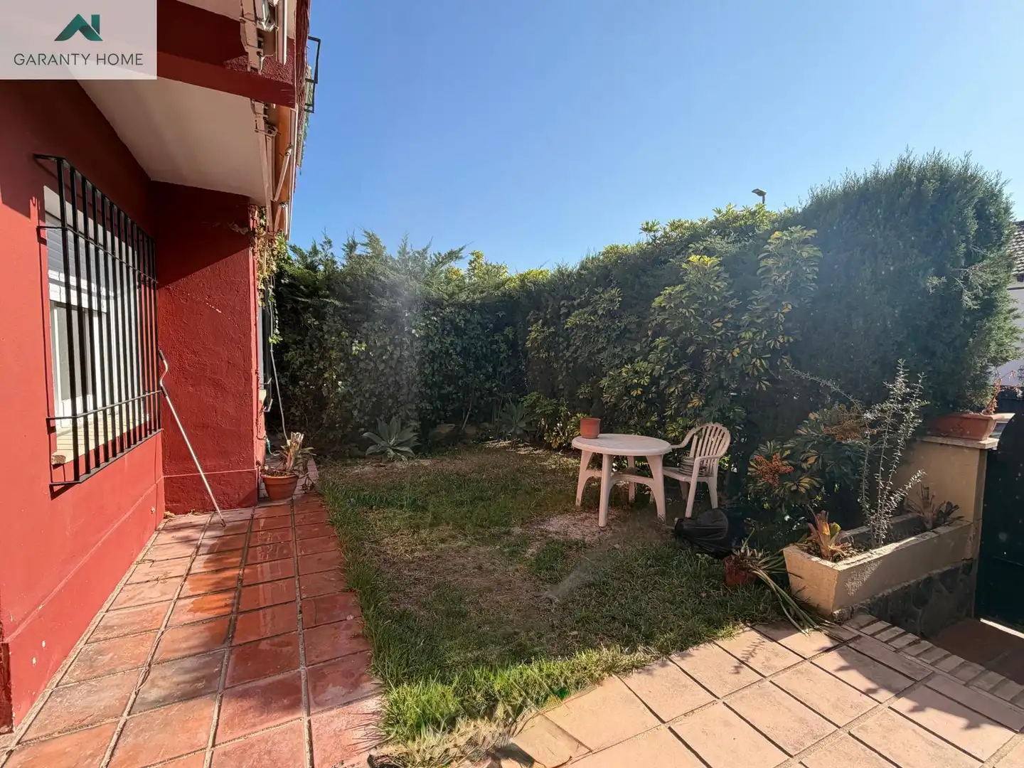 Jardín de Planta baja de alquiler en Málaga con Aire acondicionado, Jardín privado y Terraza