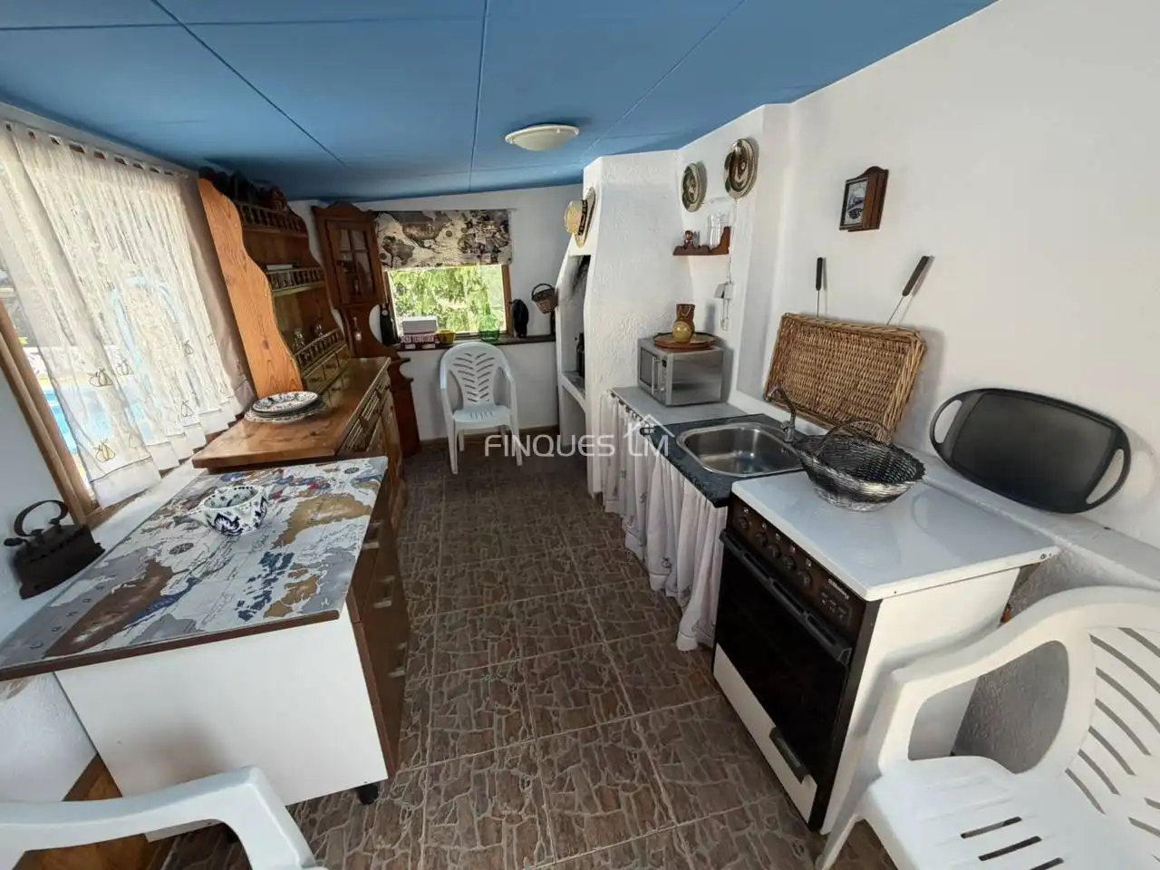 Küche von Haus oder Chalet zum Verkauf in Tordera mit Heizung, Privatgarten und Terrasse