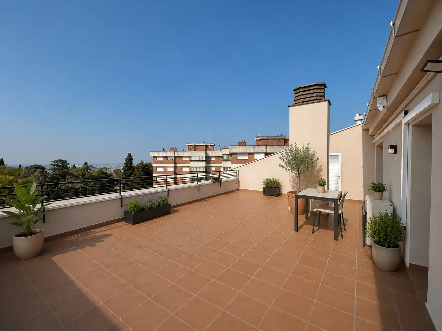 Terrassa de Àtic en venda en Girona amb Aire condicionat, Calefacció i Parquet