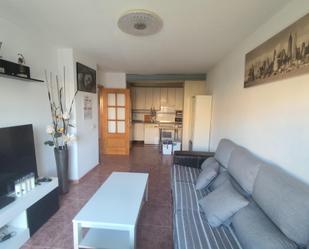 Living room of Flat for sale in  Almería Capital  with Air Conditioner and Balcony