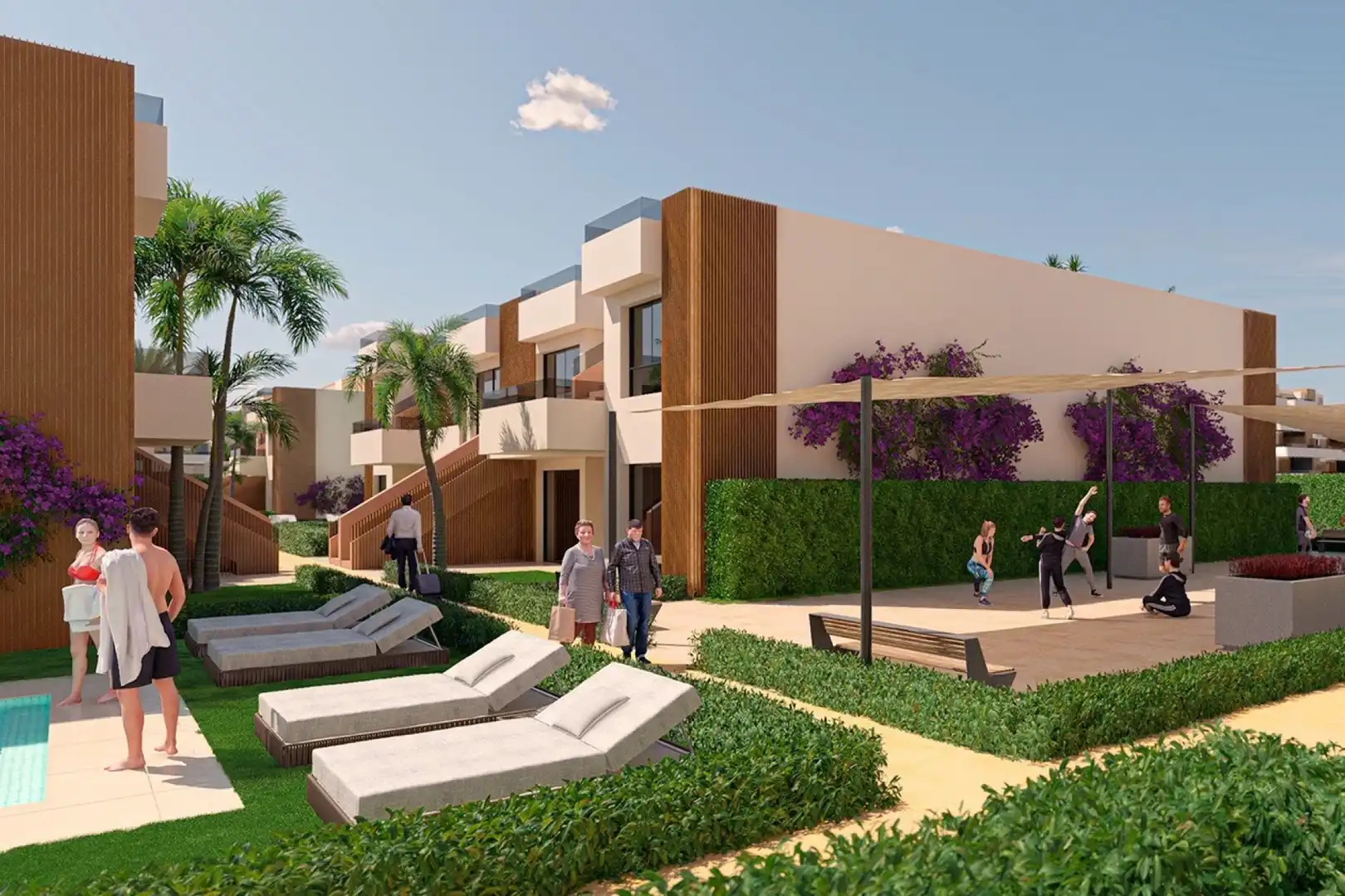 Ático con terraza en venta en Alhama Golf Resort, imagen 3