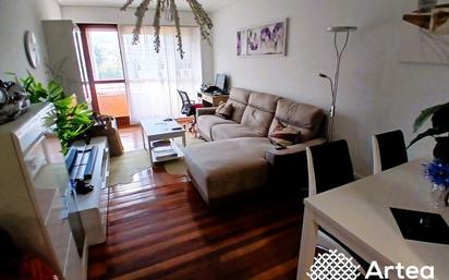 Living room of Flat for sale in Bilbao   with Heating, Private garden and Storage room