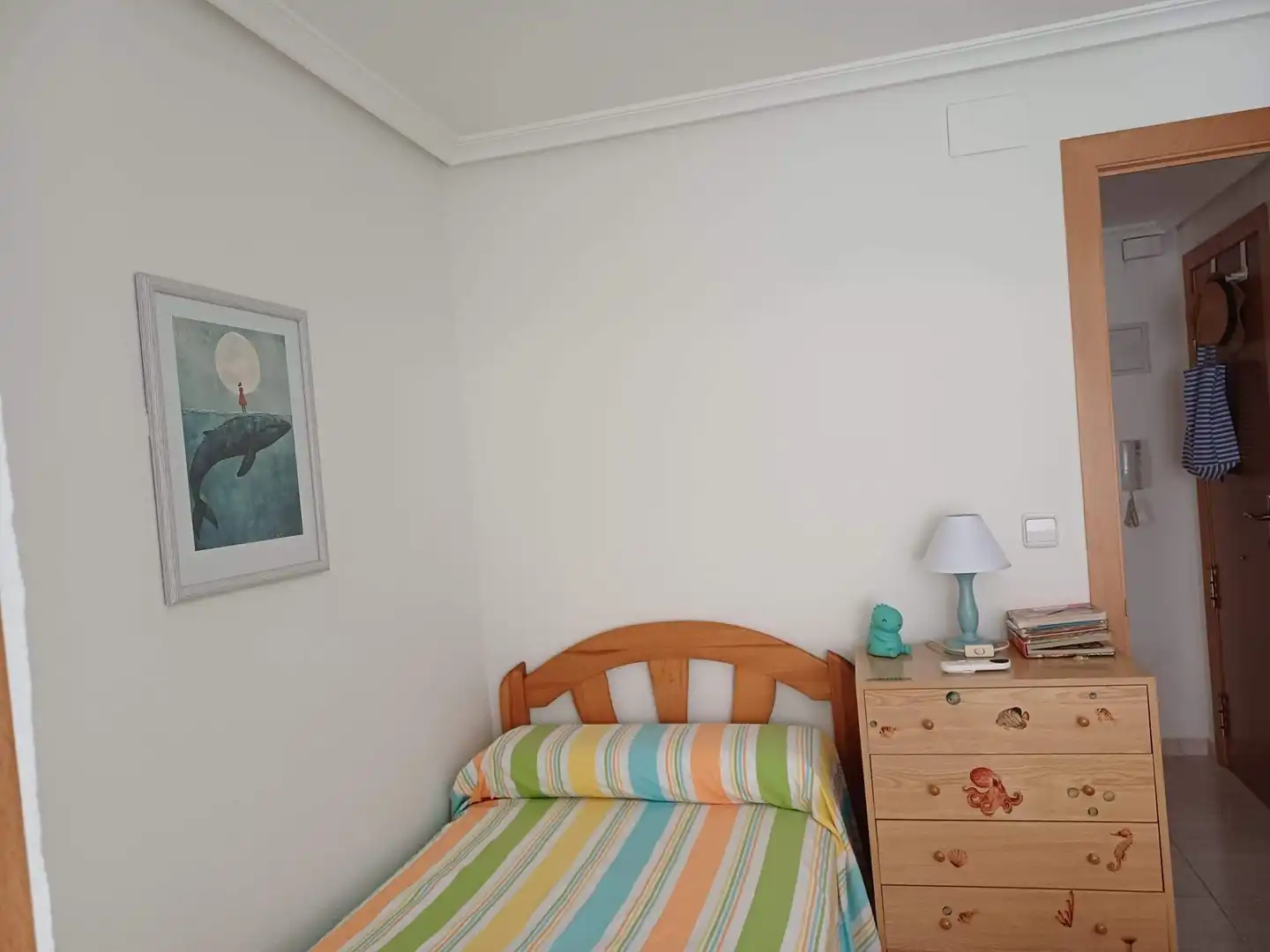 Habitación de Piso de alquiler en Santa Pola con Aire acondicionado, Terraza y Amueblado