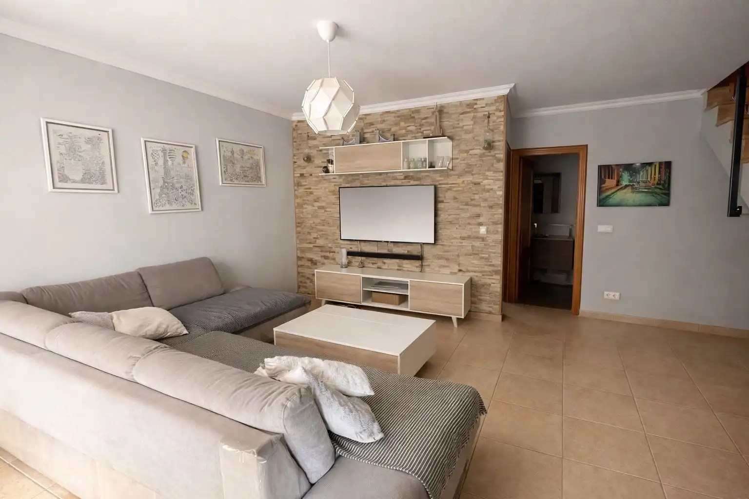 Sala de estar de Dúplex en venta en El Matorral